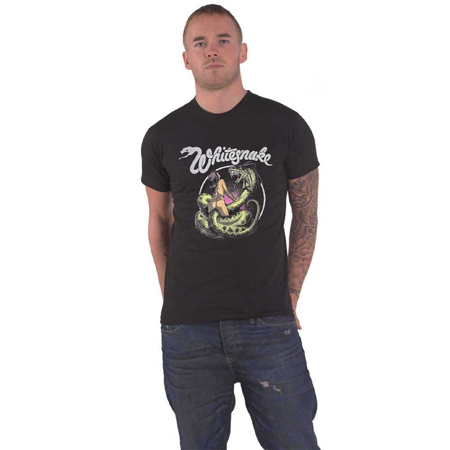 WHITESNAKE - LOVE HUNTER - T-Shirt Black