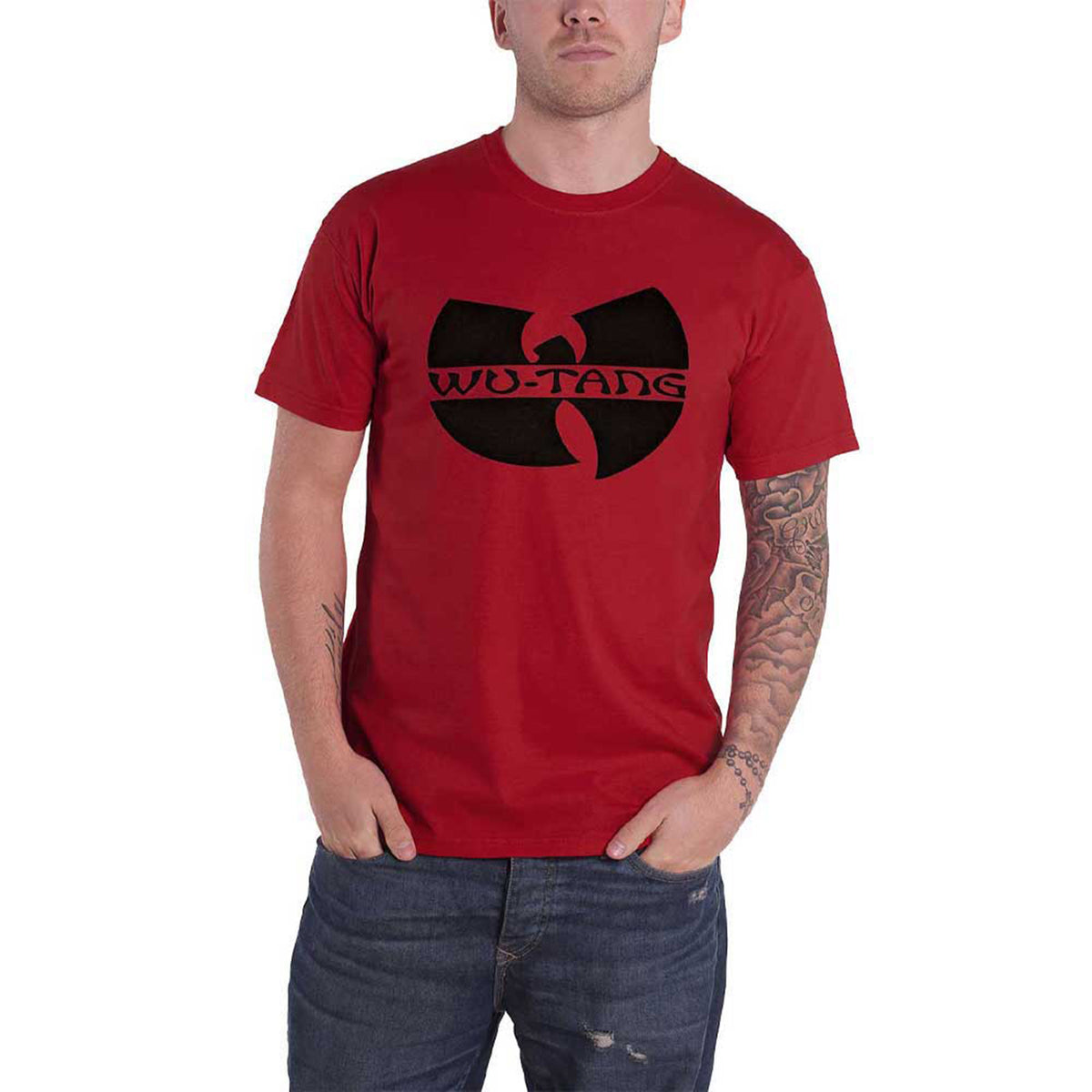 WU-TANG CLAN - LOGO - T-Shirt Red