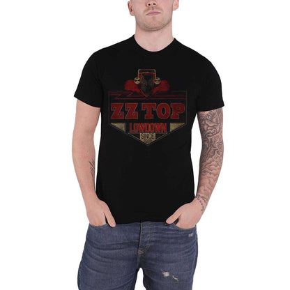 ZZ TOP - LOWDOWN - T-Shirt Black