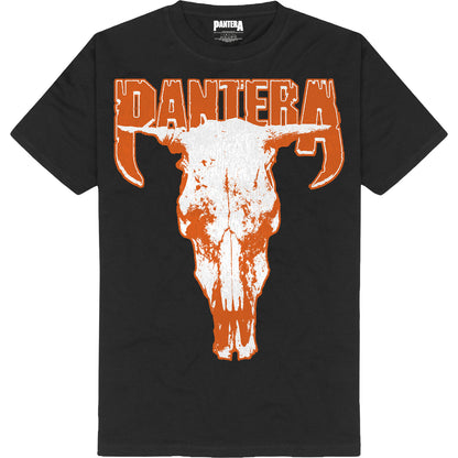 PANTERA - SKULL - T-Shirt Black