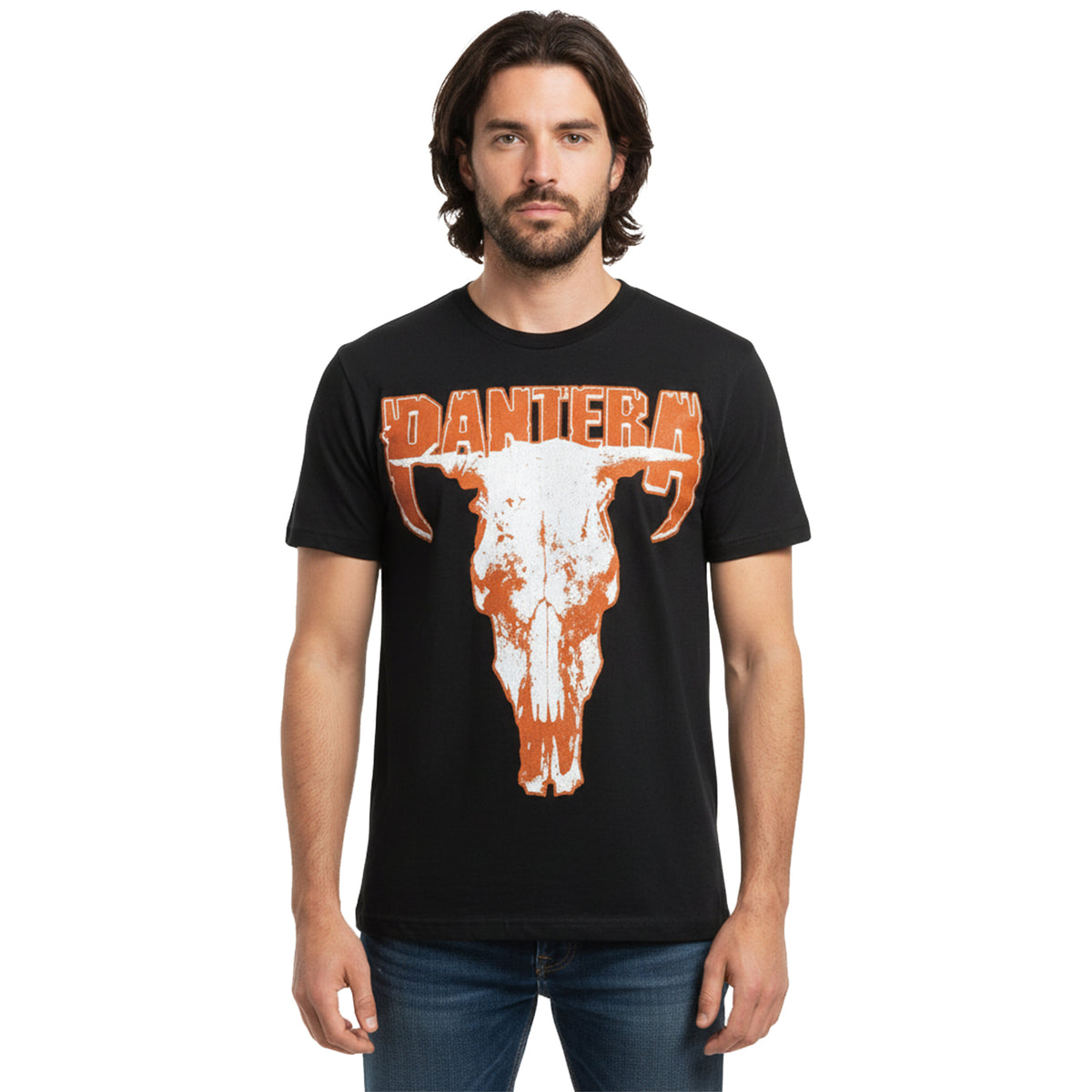 PANTERA - SKULL - T-Shirt Black