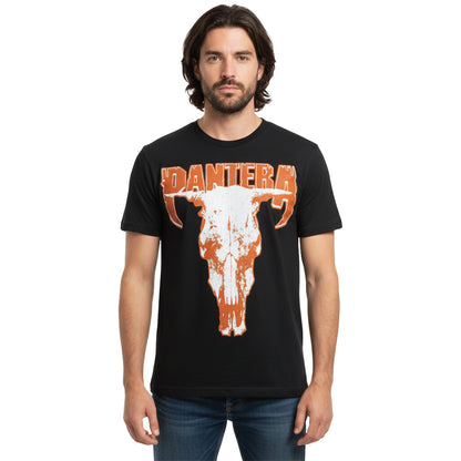 PANTERA - SKULL - T-Shirt Black