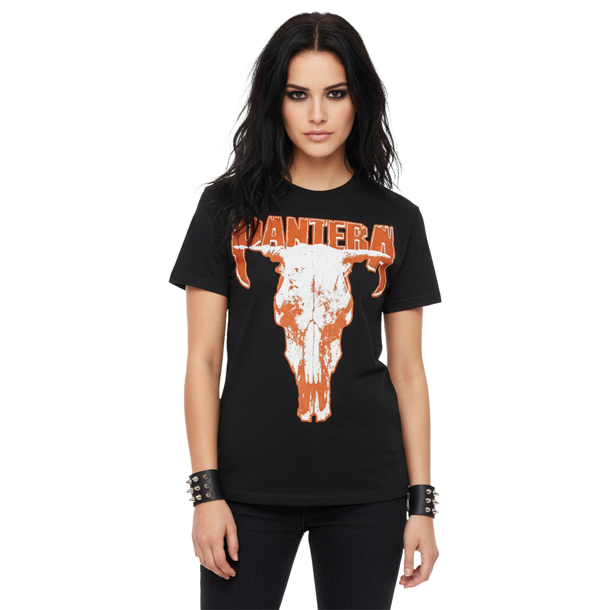 PANTERA - SKULL - T-Shirt Black