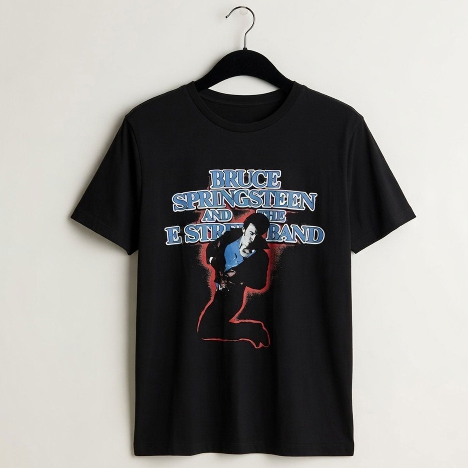 BRUCE SPRINGSTEEN - E STREET TOUR '84-'85 - Carbon T-Shirt Black (Back Print)