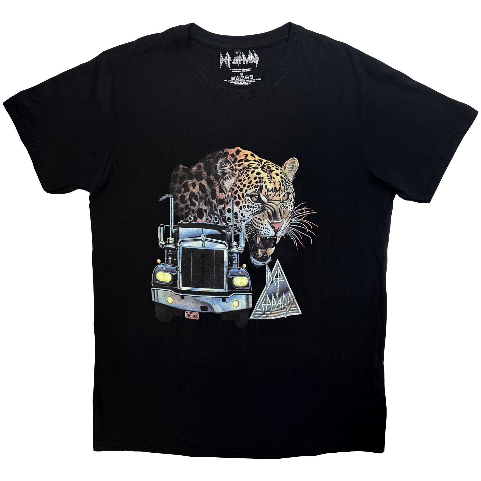 DEF LEPPARD - TRUCK - Carbon T-Shirt Black