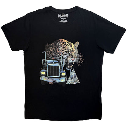 DEF LEPPARD - TRUCK - Carbon T-Shirt Black