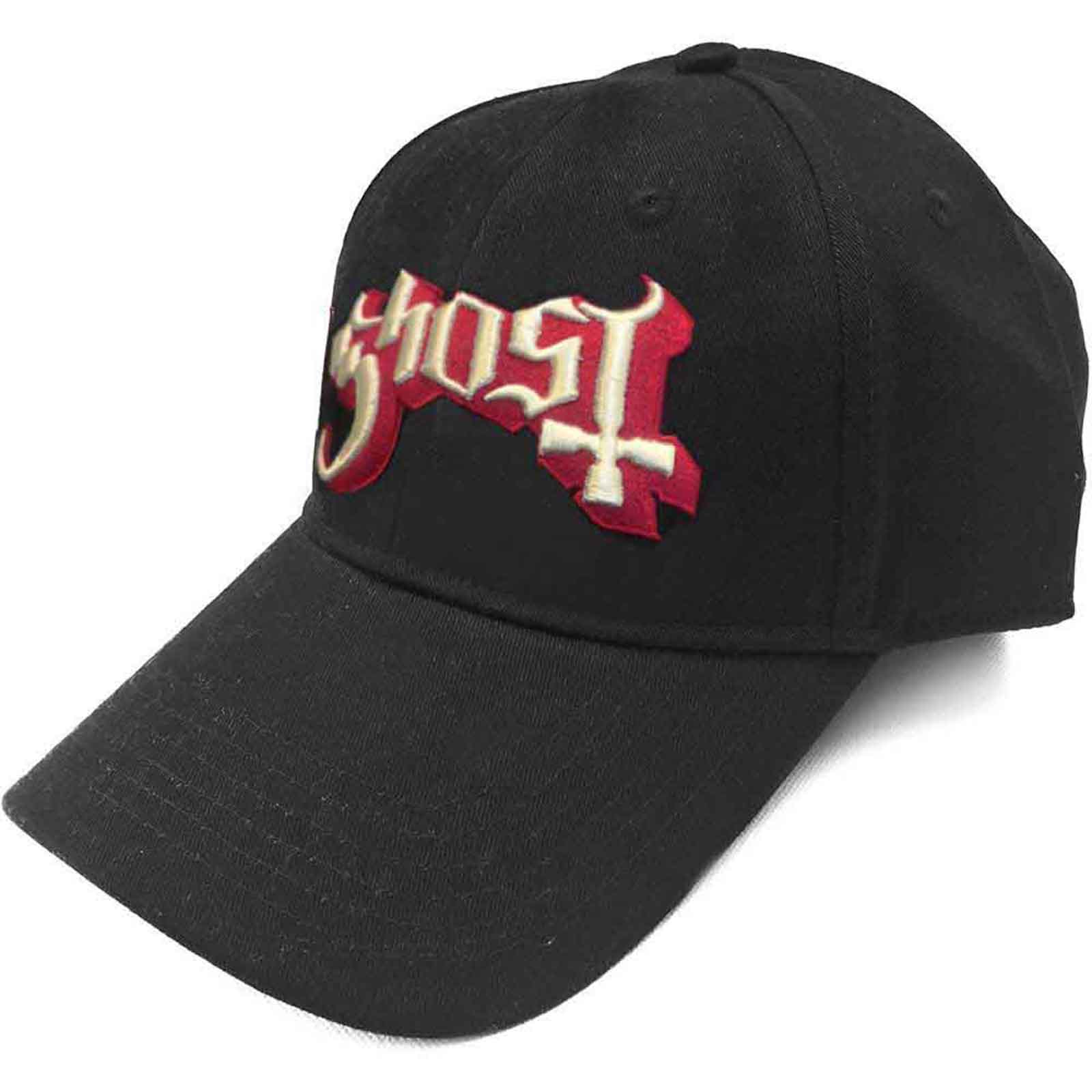 GHOST - LOGO - Baseball Cap Black