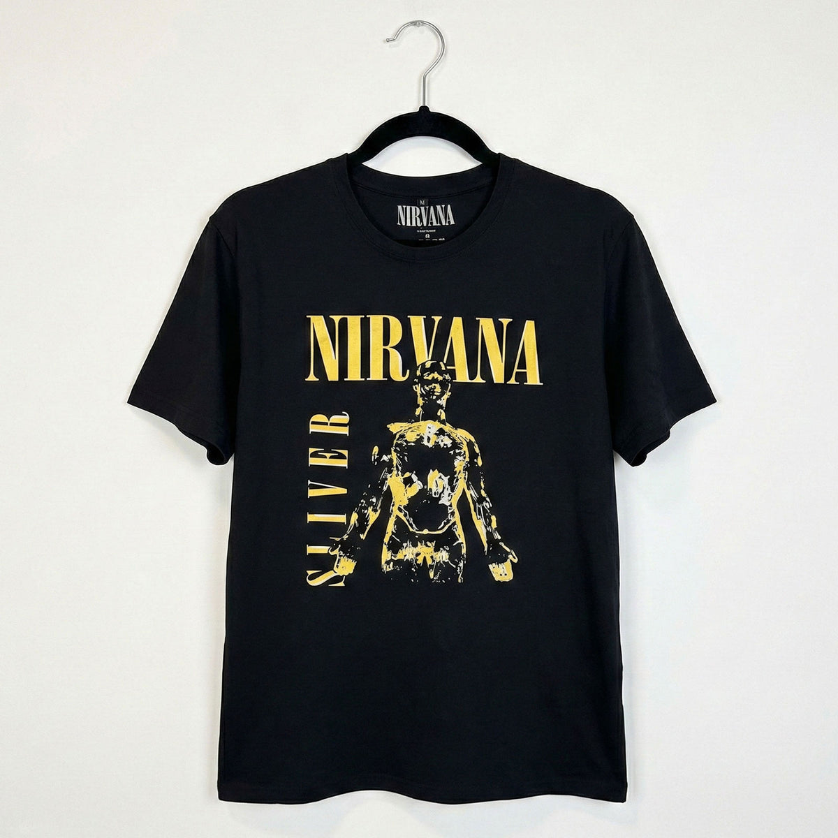 NIRVANA - SLIVER - Carbon T-Shirt Schwarz