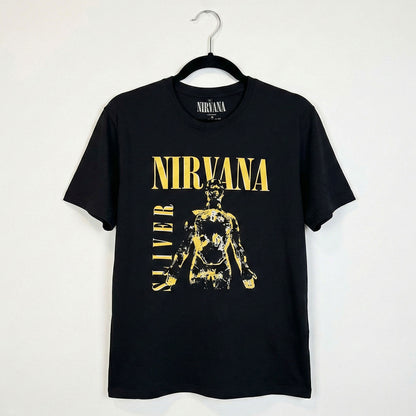 NIRVANA - SLIVER - Carbon T-Shirt Schwarz