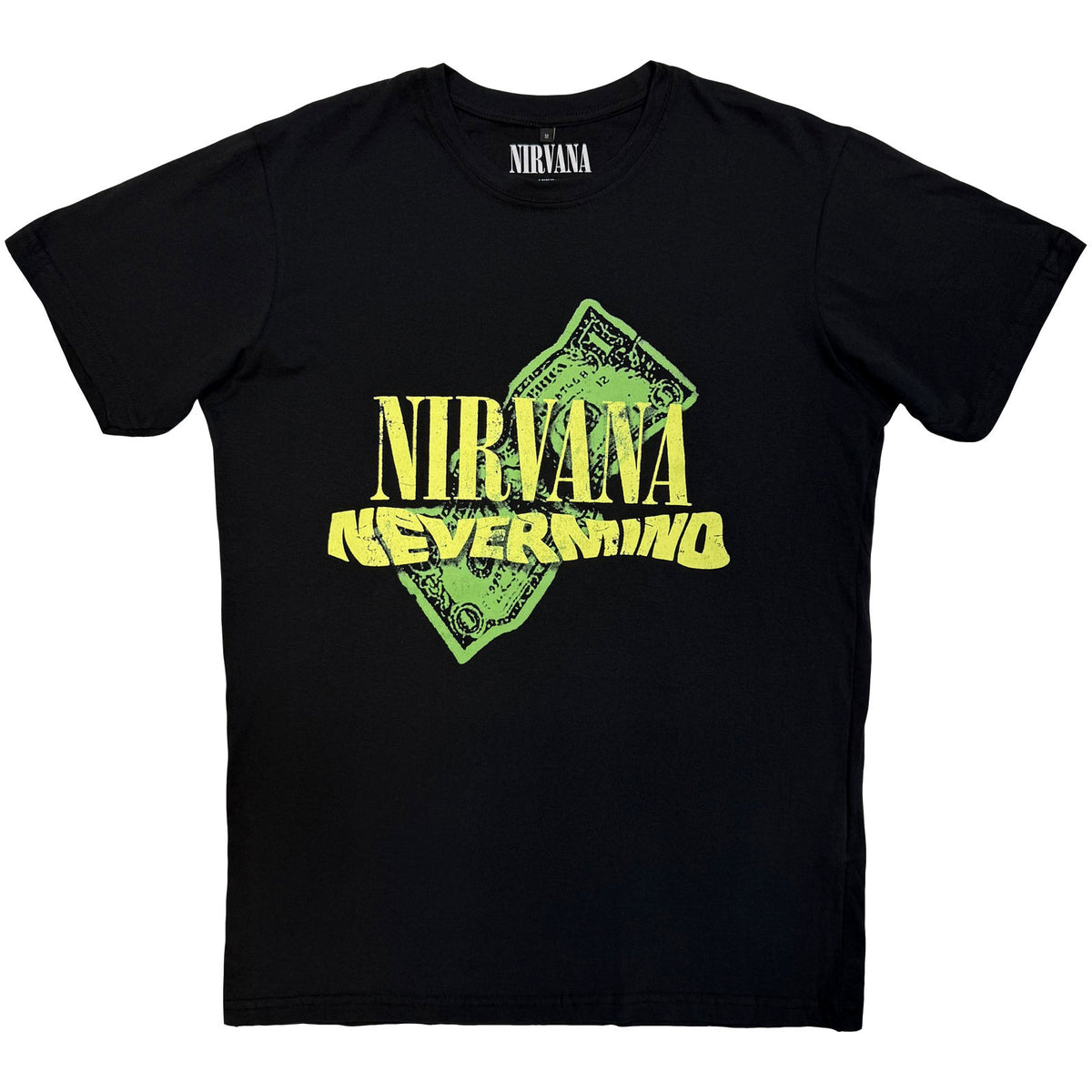 NIRVANA - NEVERMIND DOLLAR - Carbon T-Shirt Schwarz