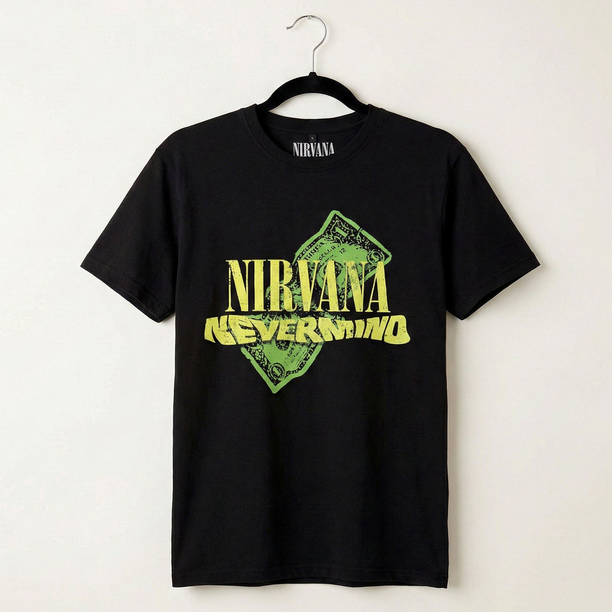 NIRVANA - NEVERMIND DOLLAR - Carbon T-Shirt Schwarz