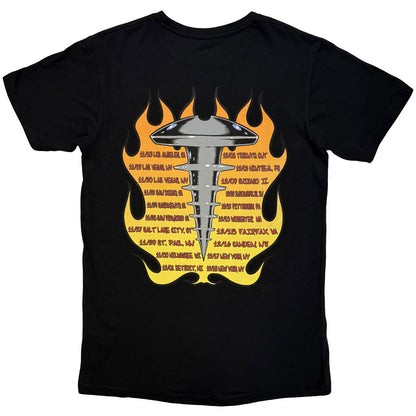 THE OFFSPRING - CONSPIRACY OF ONE TOUR '00 - Carbon T-Shirt Black (Back Print)