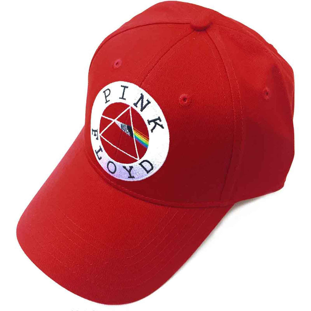 PINK FLOYD - CIRCLE LOGO - Baseballkappe Rot