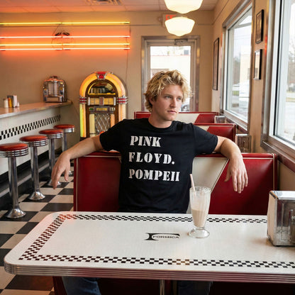 PINK FLOYD - POMPEII STENCIL - Carbon T-Shirt Schwarz