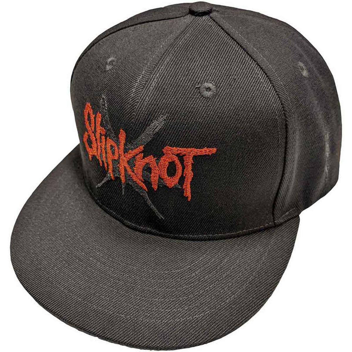 SLIPKNOT - 9 POINT STAR - Snapback Cap Grau (Side Print)