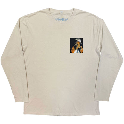 SNOOP DOGG - MIDDLE FINGER - Langarm T-Shirt Neutral (Rückenaufdruck)