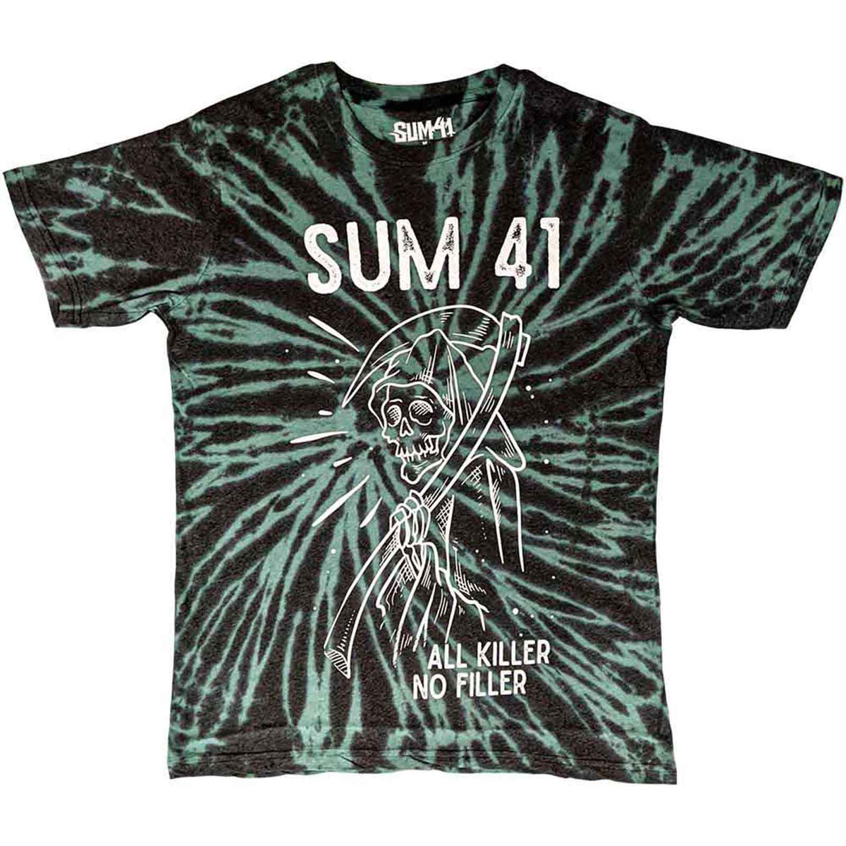 SUM 41 - REAPER - T-Shirt Grün (Wash Collection)