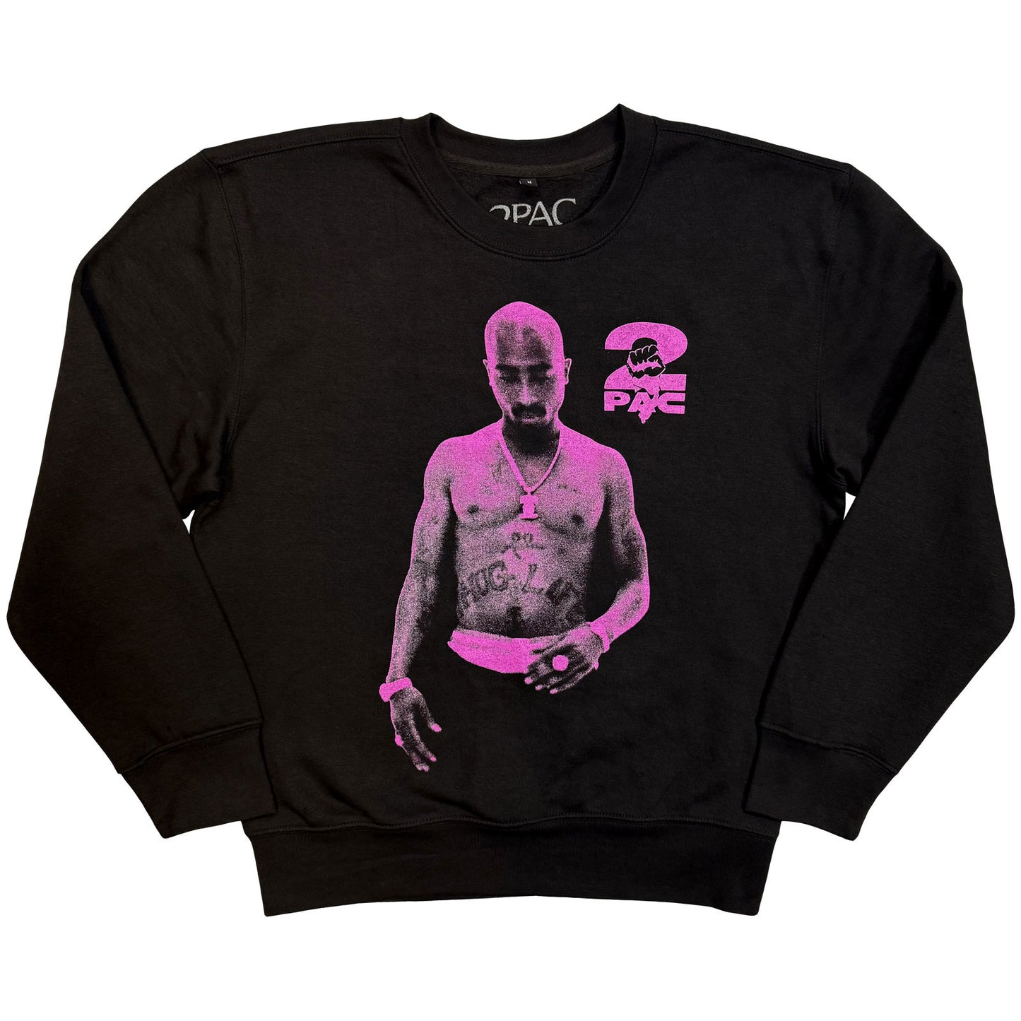 TUPAC - THUGLIFE PURPLE - Sweatshirt Schwarz