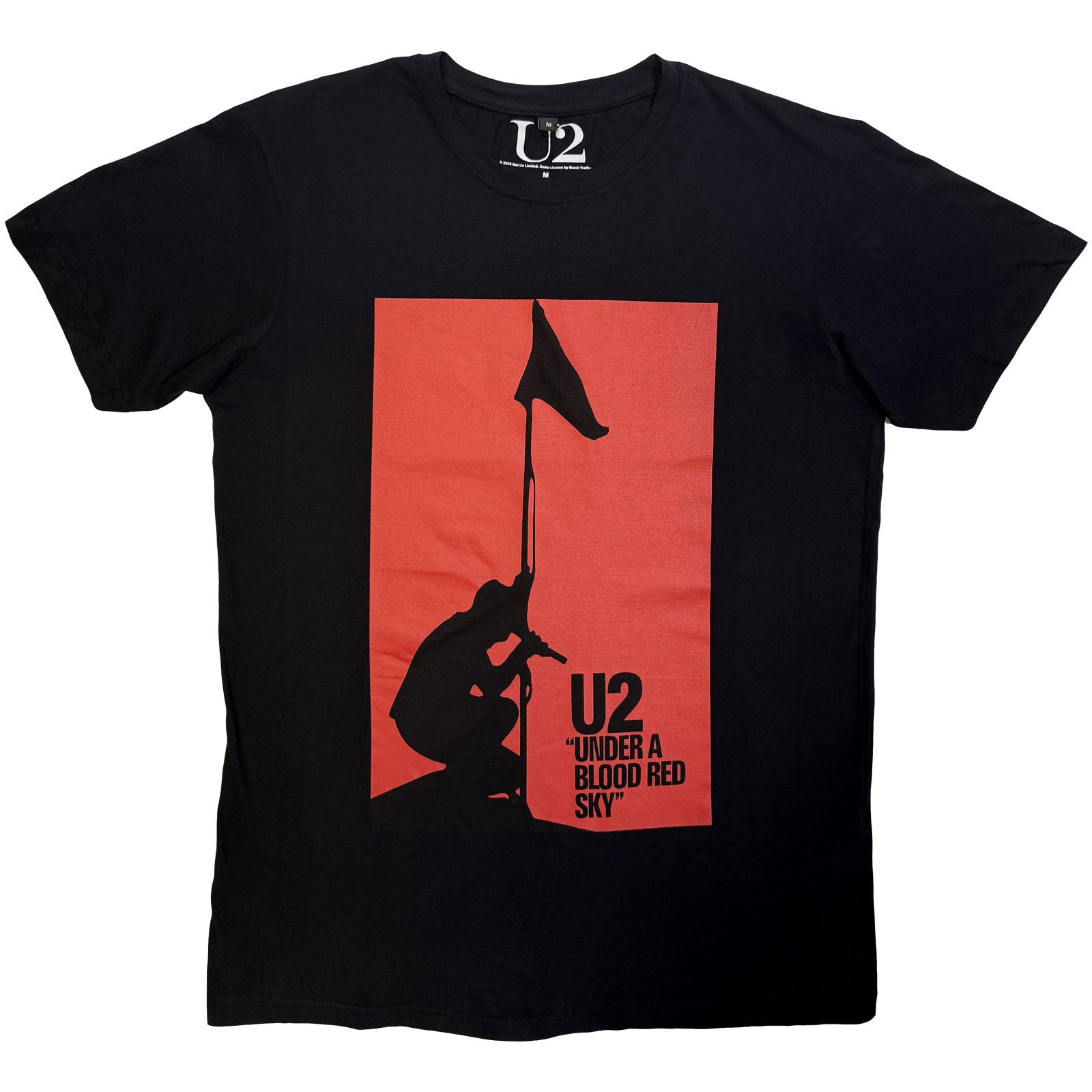 U2 - BLOOD RED SKY - Carbon T-Shirt Black