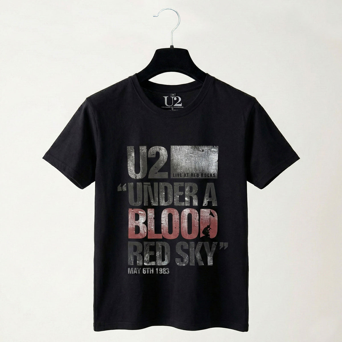 U2 - BLOOD RED SKY LIVE - Carbon T-Shirt Schwarz