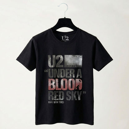 U2 - BLOOD RED SKY LIVE - Carbon T-Shirt Schwarz