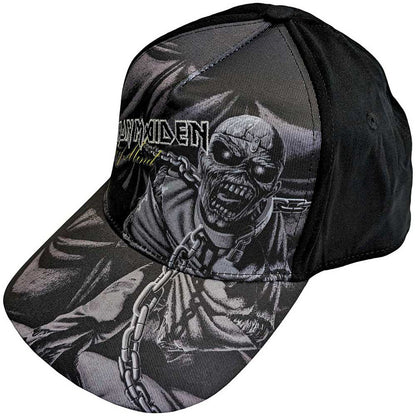 IRON MAIDEN - PIECE OF MIND GREYSCALE - Baseball Cap Black