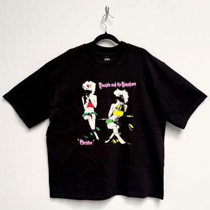SIOUXSIE & THE BANSHEES - CHRISTINE - Oversized Boxy T-Shirt Black