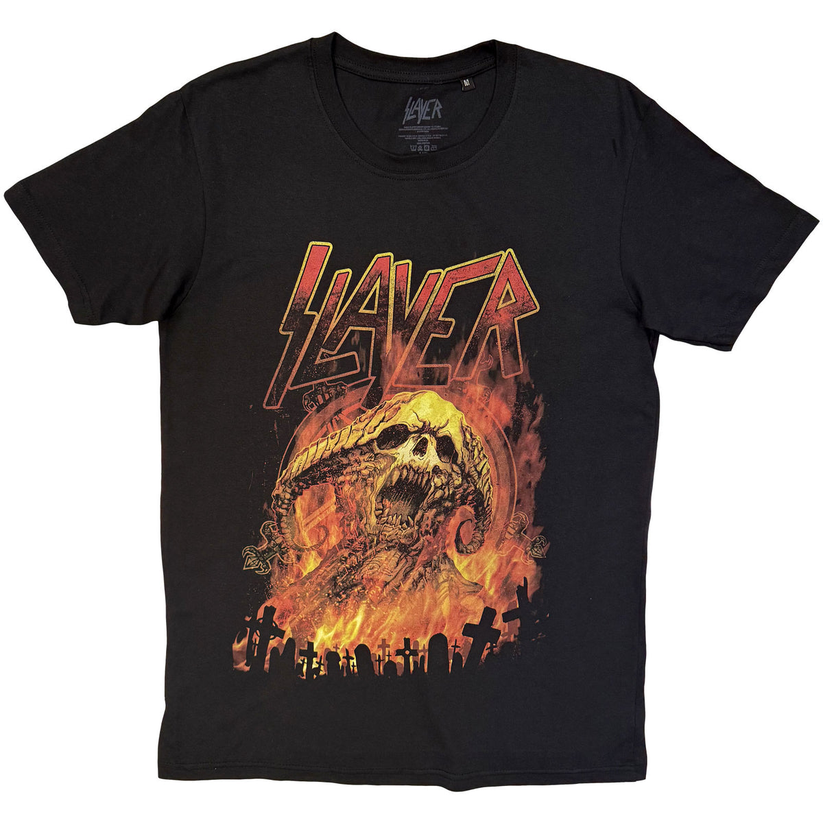 SLAYER - DEMONIAC DISTRESS - T-Shirt Black