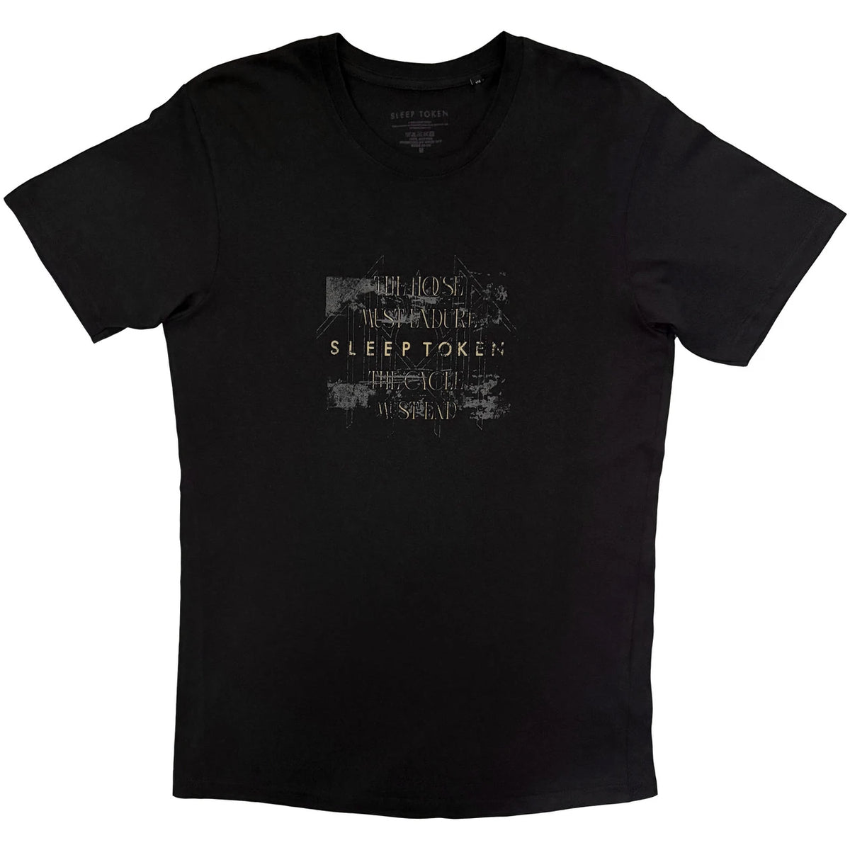 SLEEP TOKEN - EVEN IN ARCADIA SQUARES - T-Shirt Black