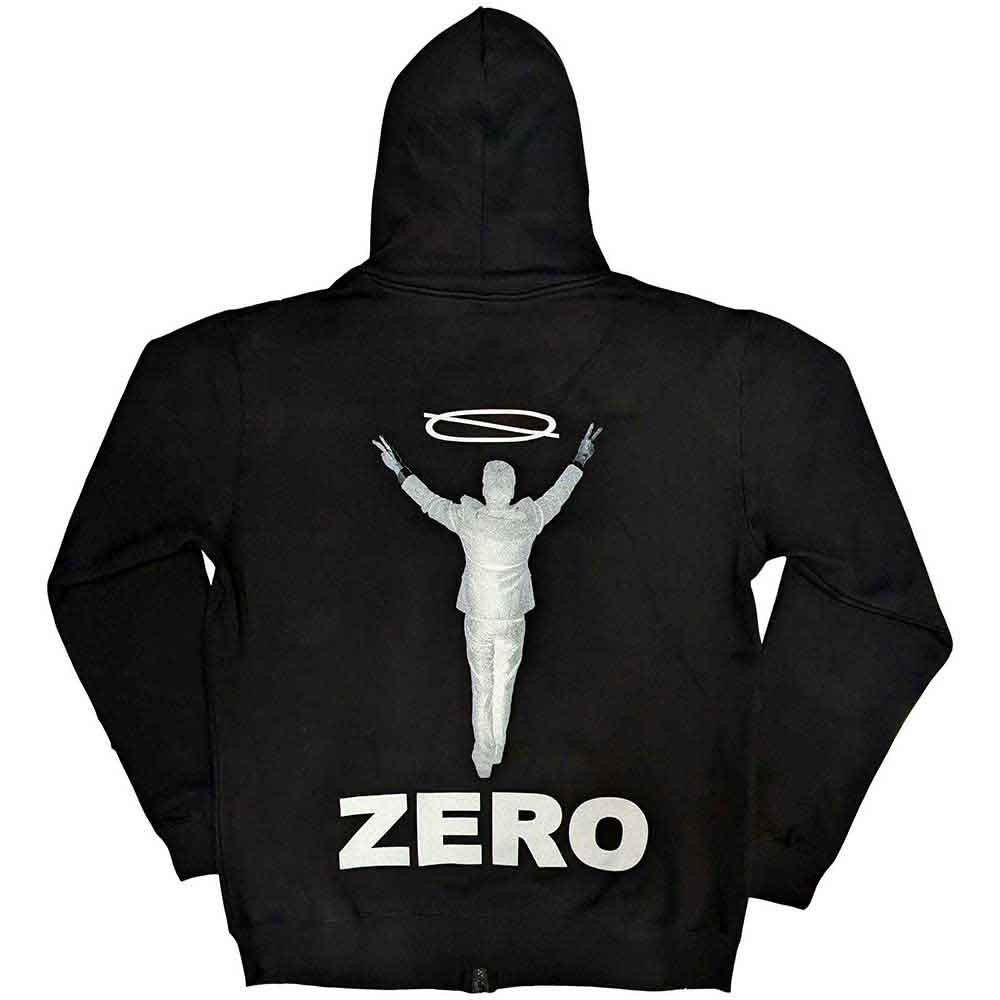 THE SMASHING PUMPKINS - ZERO HALO - Zipped Hoodie Black