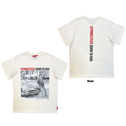 BRUCE SPRINGSTEEN - BORN TO RUN - T-Shirt White