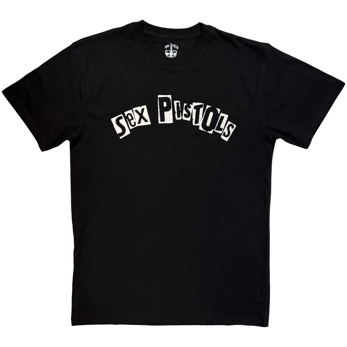 THE SEX PISTOLS - LOGO MONO - T-Shirt Black
