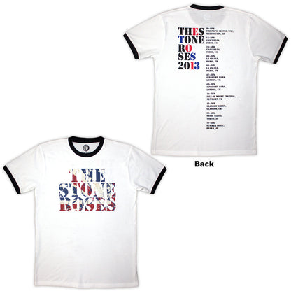 THE STONE ROSES - 2013 TOUR RINGER - Ringer T-Shirt White