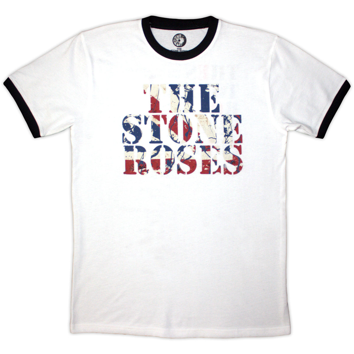 THE STONE ROSES - 2013 TOUR RINGER - Ringer T-Shirt White