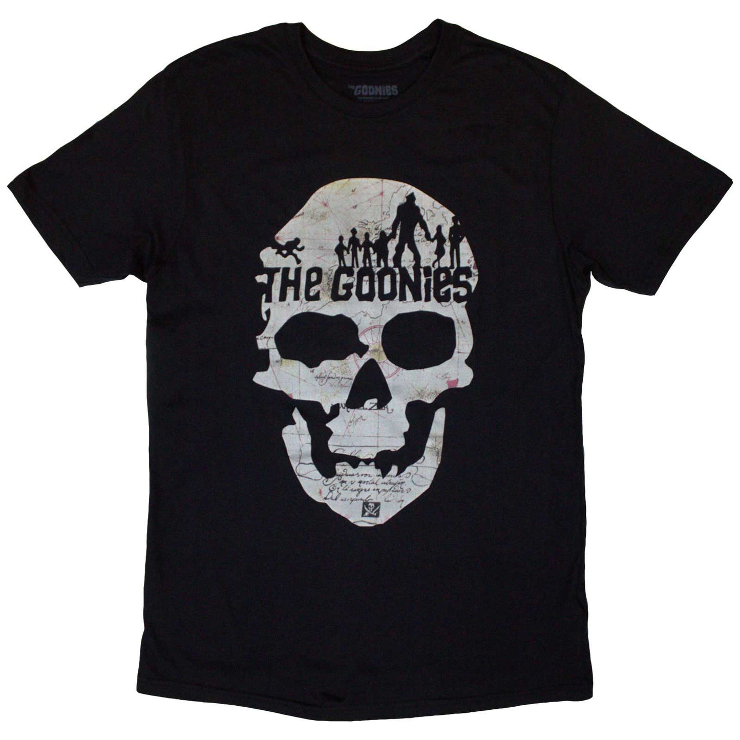 GOONIES, THE - SKELETON - T-Shirt Black
