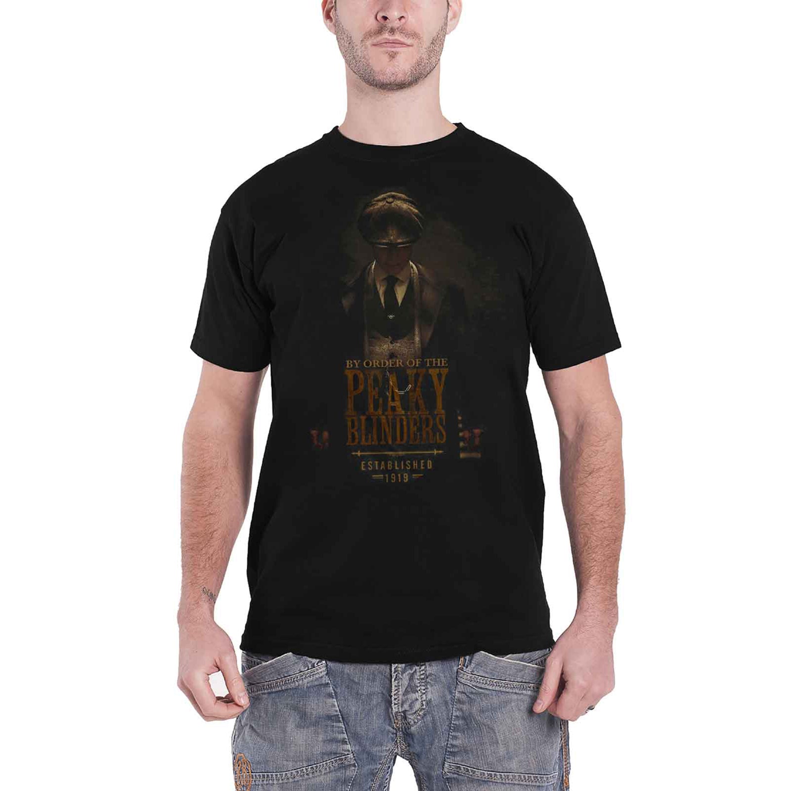 PEAKY BLINDERS - ESTABLISHED 1919 - T-Shirt Black