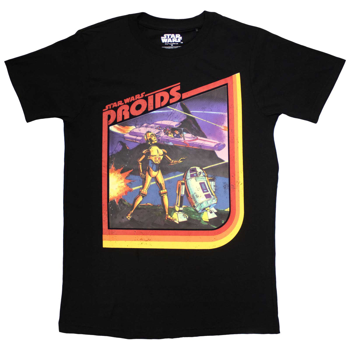 STAR WARS - DROIDS - T-Shirt Black