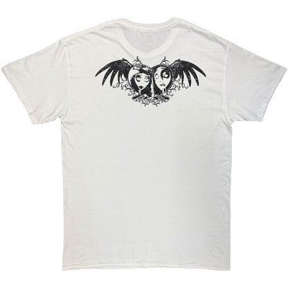 CORPSE BRIDE - A TRAGIC TALE OF ROMANCE - T-Shirt Weiß (Rückseitendruck)