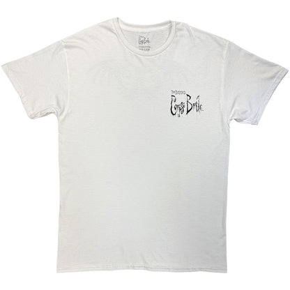 CORPSE BRIDE - A TRAGIC TALE OF ROMANCE - T-Shirt Weiß (Rückseitendruck)