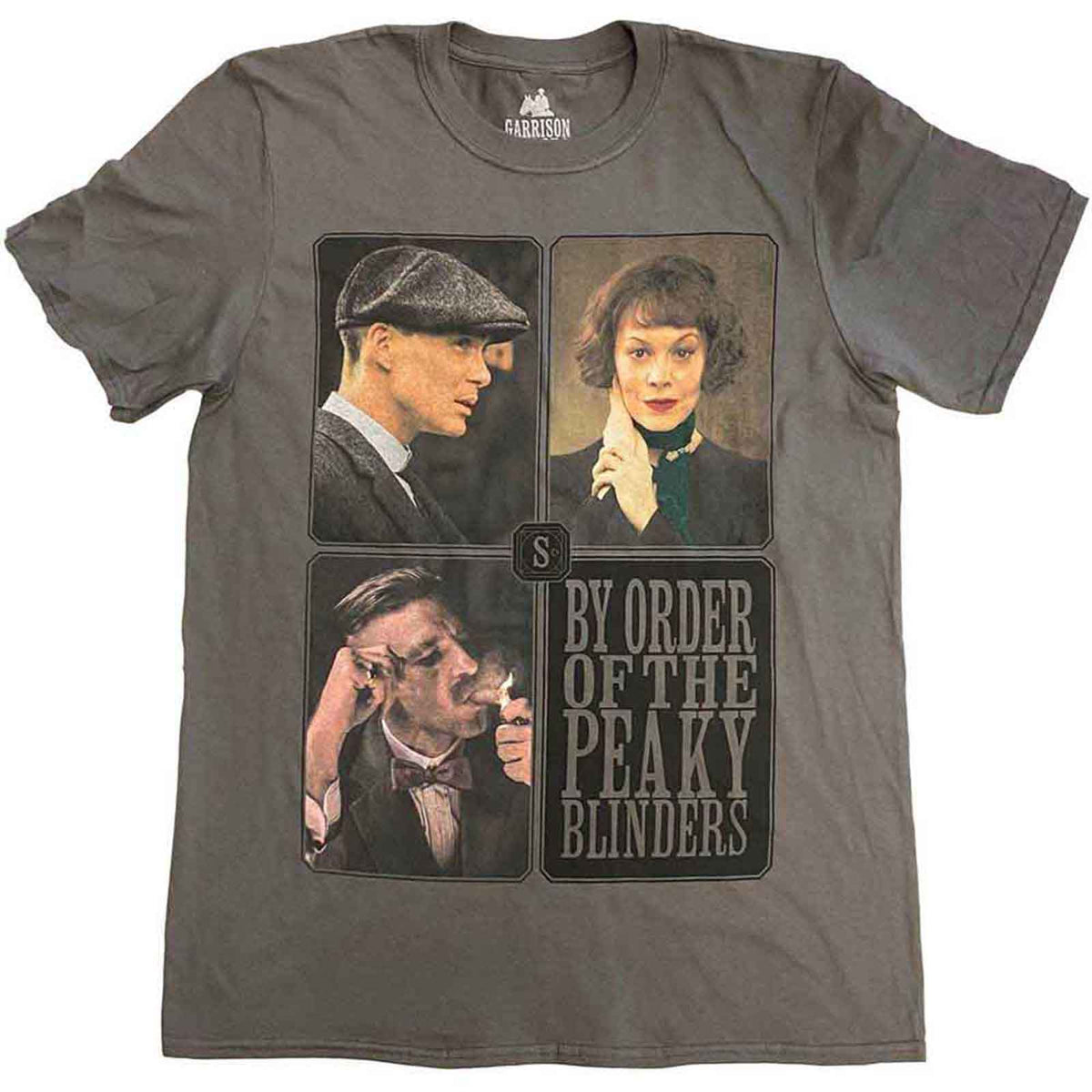 PEAKY BLINDERS - PORTRAITS GRID - T-Shirt Grau