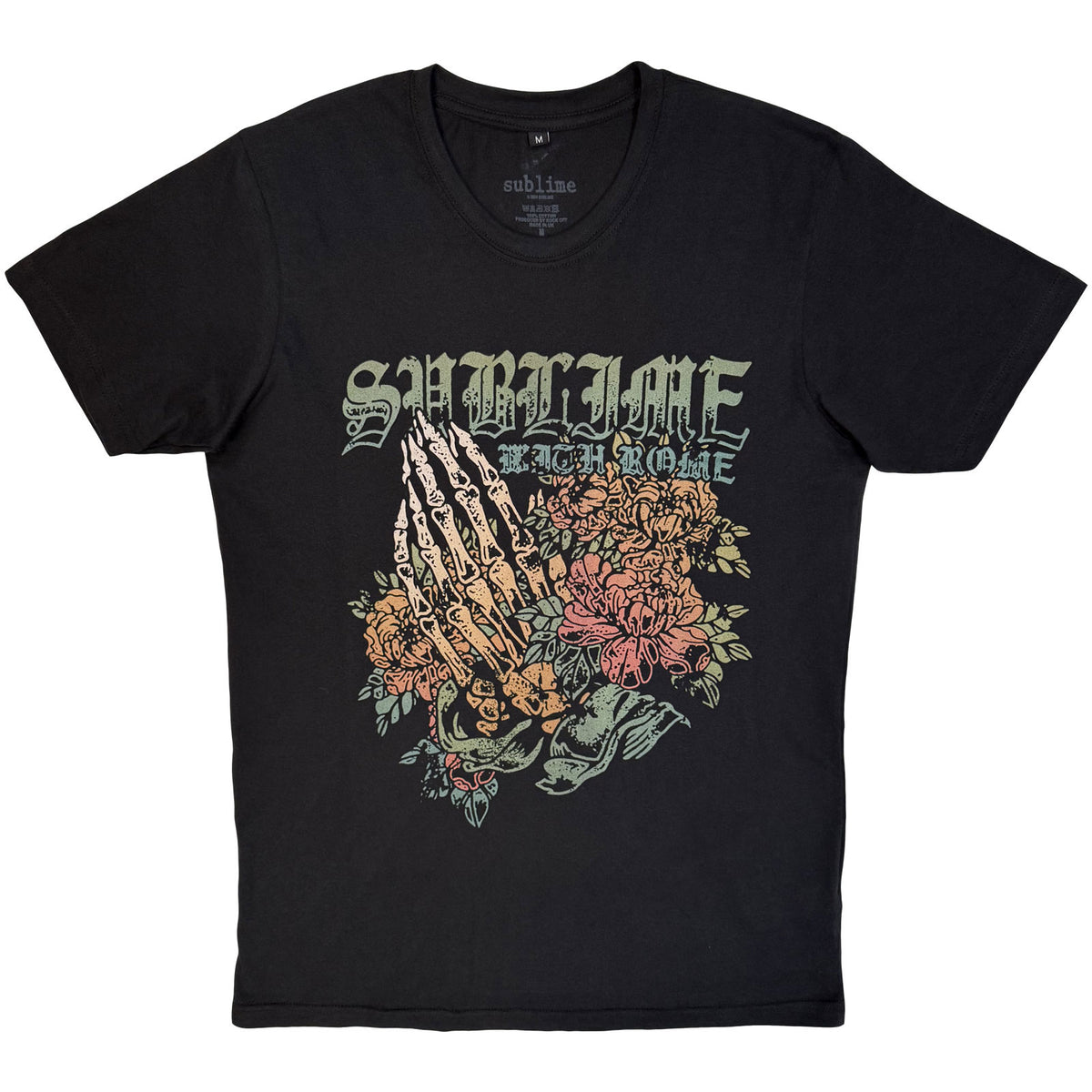 SUBLIME - PRAYING HANDS - Carbon T-Shirt Black