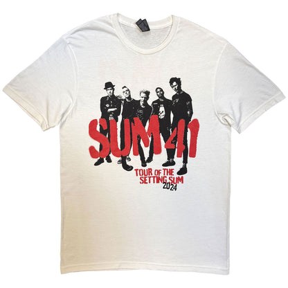 SUM 41 - TOUR '24 PT.2 SPRAY PAINT - T-Shirt White