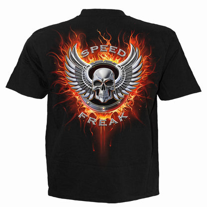 SPEED FREAK - T-Shirt Schwarz