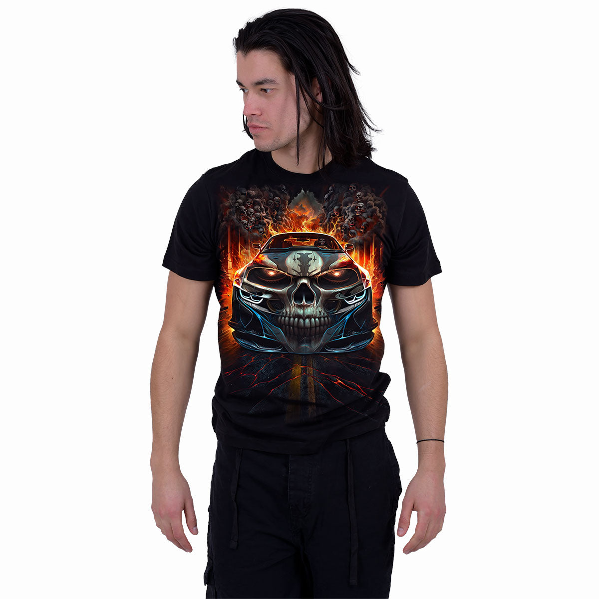 SPEED FREAK - T-Shirt Schwarz