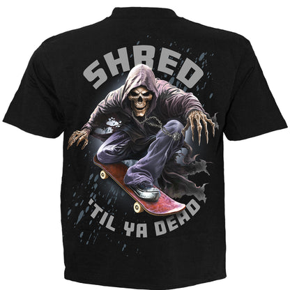 SOUL BOARDER - Kinder T-Shirt Schwarz
