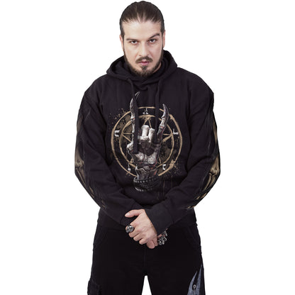 PURE METAL – Hoodie Schwarz