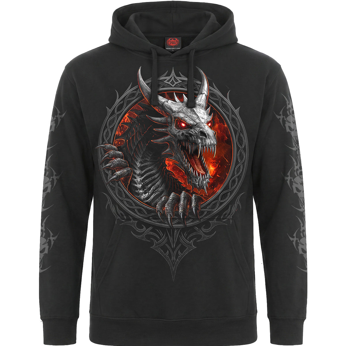 DRAGON REAPER – Kapuzenpulli, schwarz