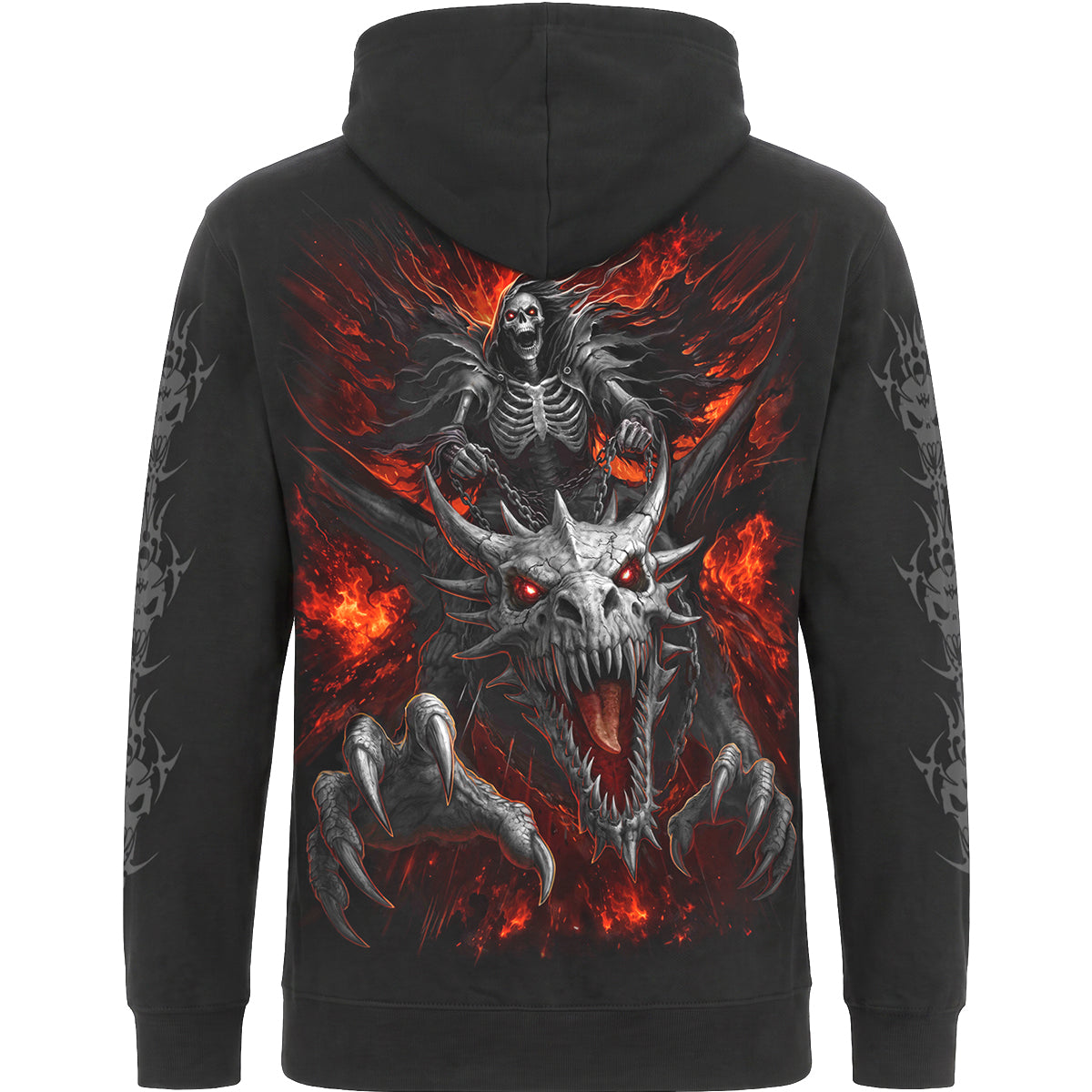 DRAGON REAPER – Kapuzenpulli, schwarz