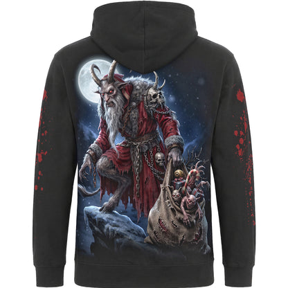 KRAMPUS-NACHT – Kapuzenpulli, schwarz