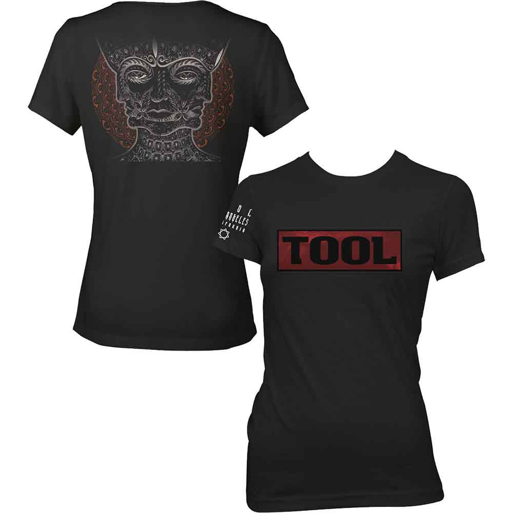 TOOL - SHADED BOX - Ladies T-Shirt Black